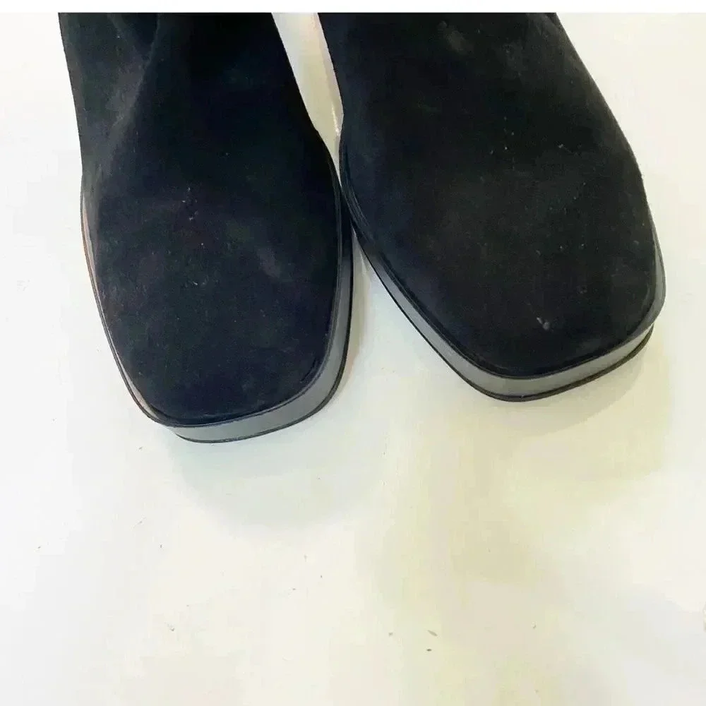 NEW Free People Echo Suede Over-the-Knee High Heel Boots size 38 US 7.5